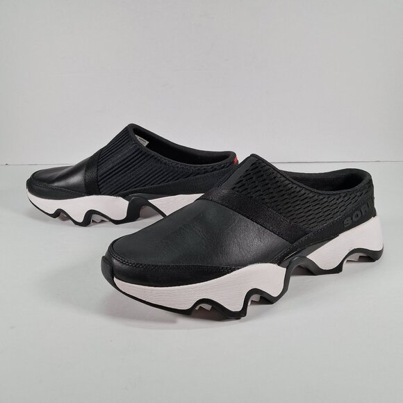 Sorel Shoes - Sorel Kinetic Impact II Mule Women 8.5 Black Slip On Sneakers NL4995-010